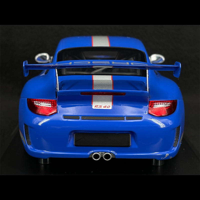 Porsche 911 GT3 RS 4.0 Type 997 2011 Maritime Blue 1/18 Minichamps
