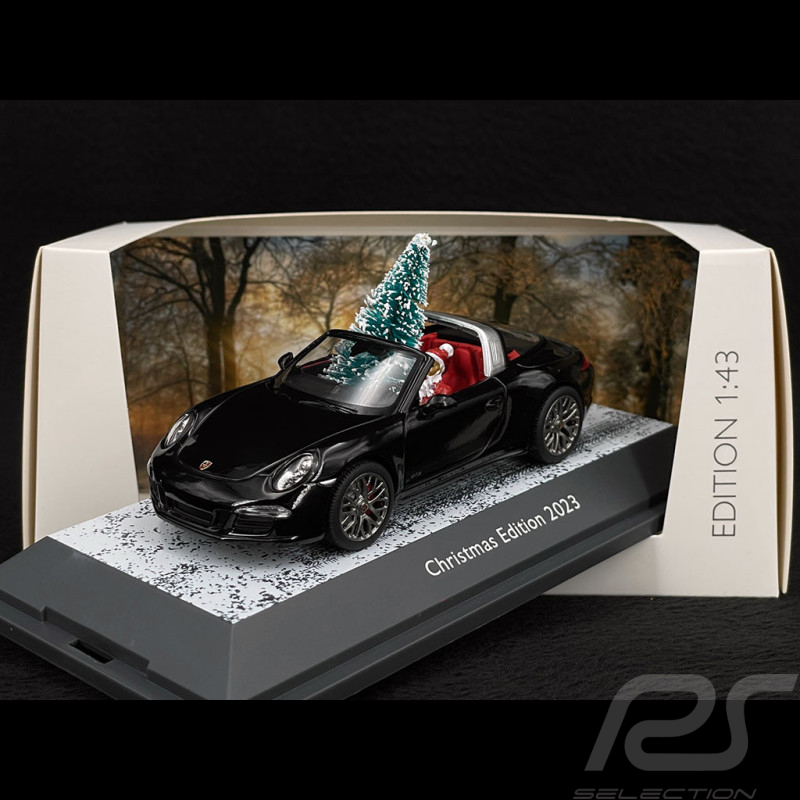 Porsche 911 Carrera 4 GTS Targa Type 992 Christmas Edition 2023 Noir 1/43 Schuco 450720600