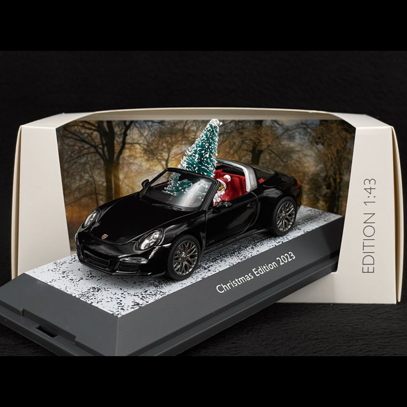 Porsche 911 Carrera 4 GTS Targa Type 992 Christmas Edition 2023 Black 1/43  Schuco 450720600