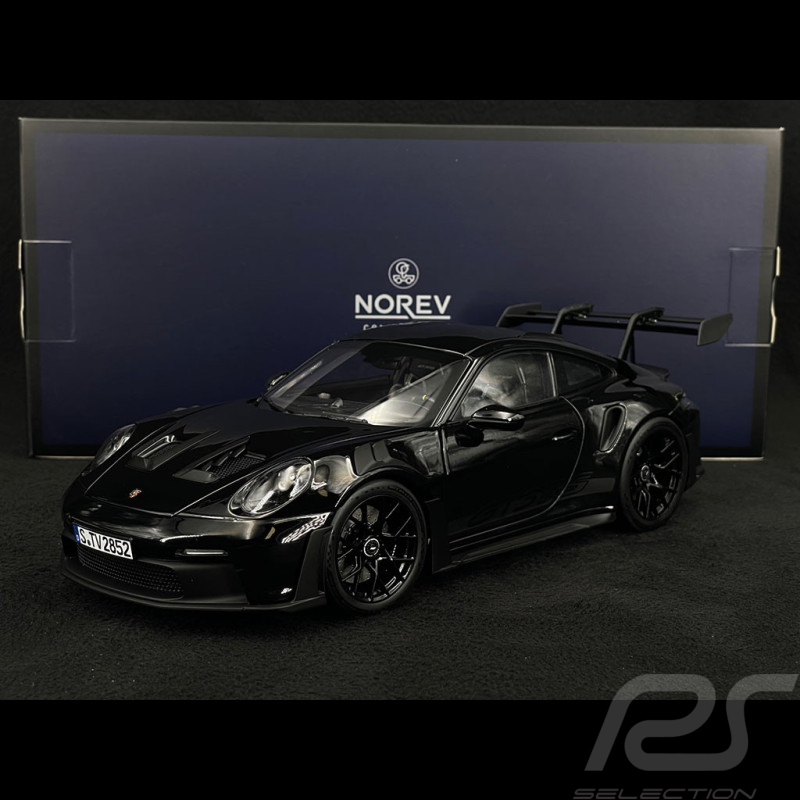 Porsche 911 GT3 RS Type 992 2022 Schwarz 1/18 Norev 187351