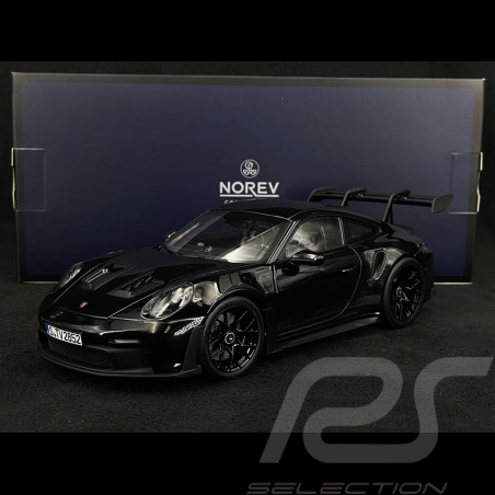 Porsche 911 GT3 RS Type 992 2022 Schwarz 1/18 Norev 187351