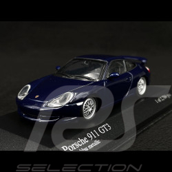 Porsche 911 GT3 Type 996 1999 Bleu indigo métallisé 1/43 Minichamps 430068009