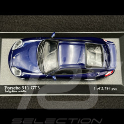 Porsche 911 GT3 Type 996 1999 Indigo blue metallic 1/43 Minichamps 430068009