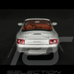 Porsche 911 Carrera Cabriolet Type 996 2000 Silver grey metallic 1/43 Schuco WAP02004097