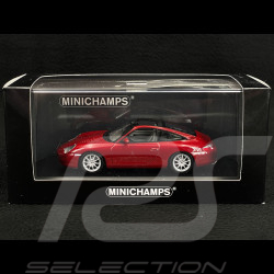 Porsche 911 Targa Type 996 2001 Orient Red Metallic 1/43 Minichamps WAP02006510