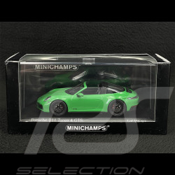 Porsche 911 Targa 4 GTS Type 992 2022 Vert Python 1/43 Minichamps 410061062