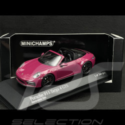 Porsche 911 Targa 4 GTS Type 992 2022 Rouge Rubis 1/43 Minichamps 410061064