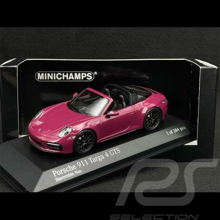 Porsche 911 Targa 4 GTS Type 992 2022 Sternrubin Neo 1/43 Minichamps 410061064