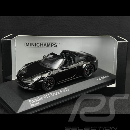 Porsche 911 Targa 4 GTS Type 992 2022 Noir 1/43 Minichamps 410061065