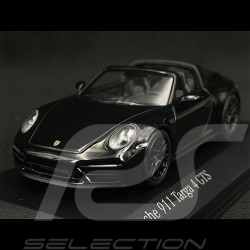 Porsche 911 Targa 4 GTS Type 992 2022 Black 1/43 Minichamps 410061065