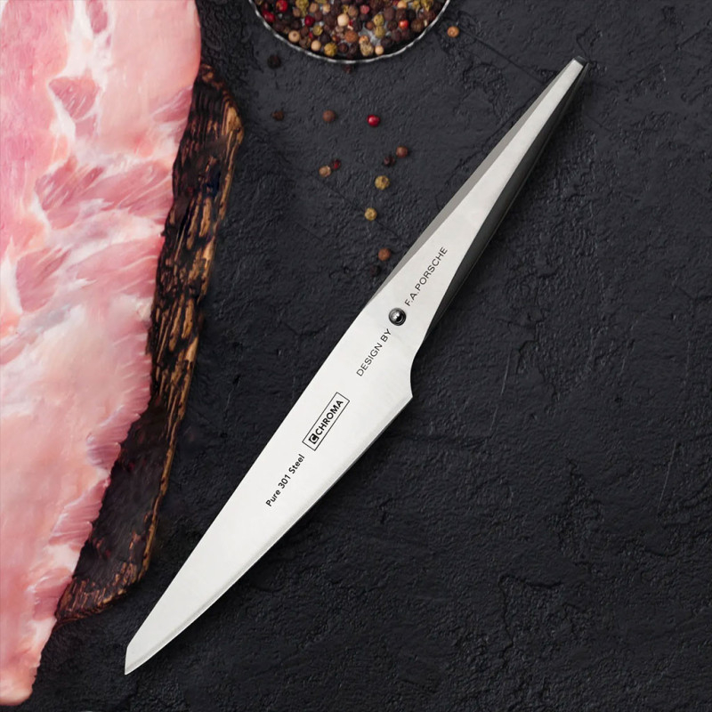 Knife Type 301 Design by F.A. Porsche Honesuki boning knife 15,2