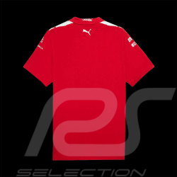 Polo Ferrari Leclerc Sainz F1 x Joshua Vides Vibes Puma Rouge 701225155-001 - mixte