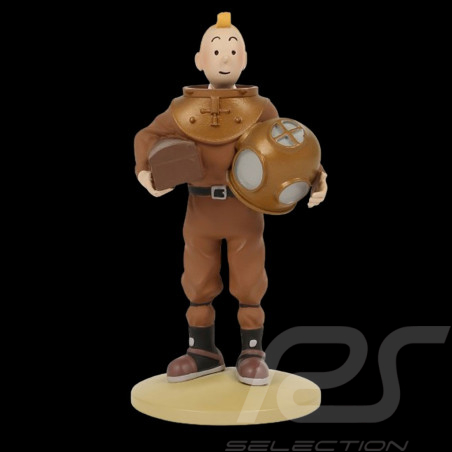 Figurine Tintin - Tintin en scaphandre - Le Trésor de Rackham le Rouge 12 cm 42229