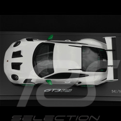 Porsche 911 GT3 RS Type 992 2022 US Edition Weiß / Lizardgrün Streifen 1/18 Spark WAP0211540P002