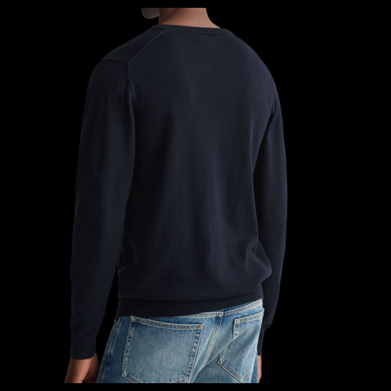 Pull Garçon Backflips Rayé Noir - Col V, Manches Longues - Taille 9-10 Ans