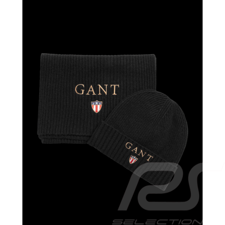 Coffret Gant Echarpe + Bonnet Noir 9910125 - mixte