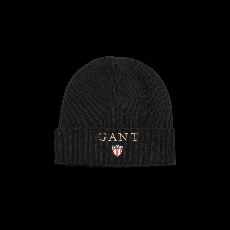 + 9910125 - Schwarz Mütze Gant Set unisex Schal