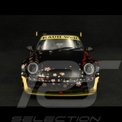 Porsche 911 Type 964 RWB Bodykit Aoki 2021 Schwarz 1/18 Solido S1807507