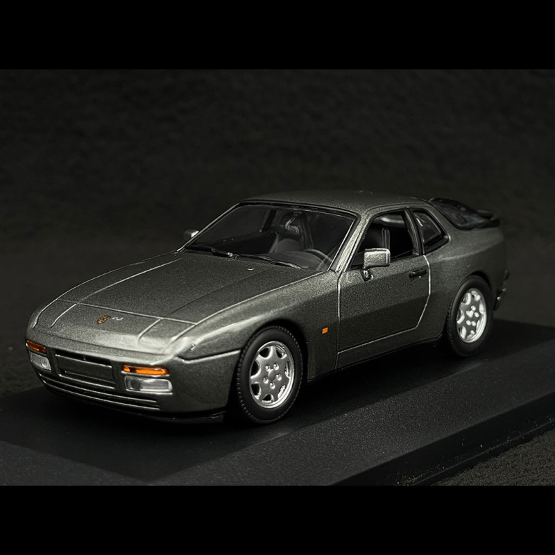 Porsche 944 S2 Coupe 1989 Slate Grey Metallic 1/43 Minichamps 940062224