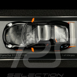 Porsche 911 GT3 RS Type 997 2006 Black 1/43 Minichamps 403066012