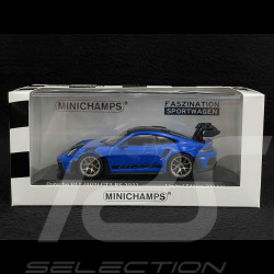 Porsche 911 GT3 RS Type 992 Weissach Package 2023 Shark Blue 1/43 Minichamps 413062110