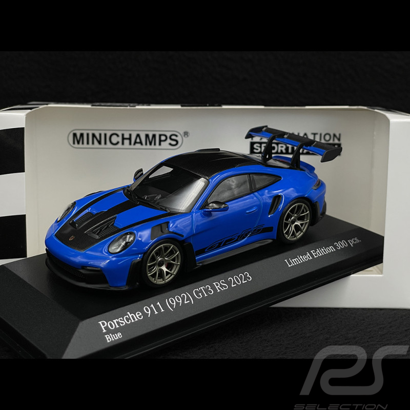 Porsche 911 GT3 RS Type 992 Weissach Package 2023 Sharkblau 1/43 Minichamps 413062110