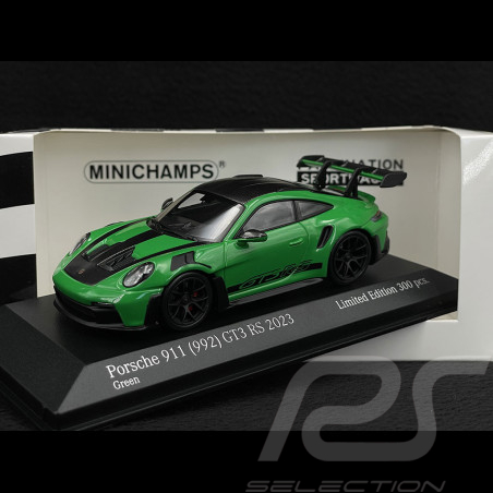 Porsche 911 GT3 RS Type 992 Weissach Package 2023 Python Green 1/43 Minichamps 413062112