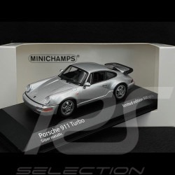 Porsche 911 Turbo Type 964 1990 Argent Métallique 1/43 Minichamps 943069104