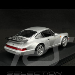 Porsche 911 Turbo Type 964 1990 Argent Métallique 1/43 Minichamps 943069104