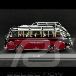 Setra S6 Autobus 1955 Rouge / Noir 1/43 Schuco 450284300