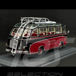 Setra S6 Autobus 1955 Rouge / Noir 1/43 Schuco 450284300