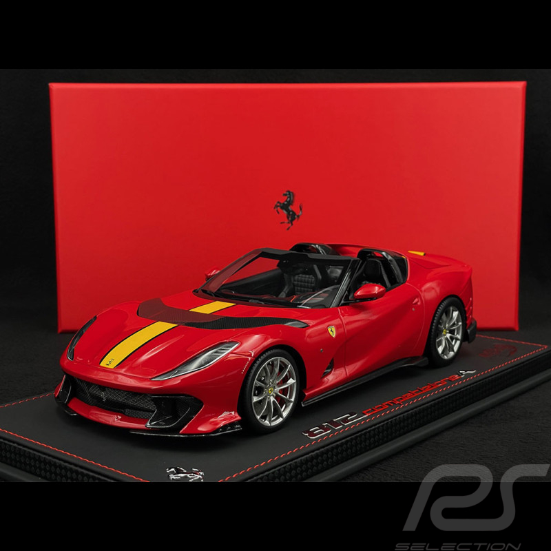 Ferrari 812 Competizione Aperta 2021 Rouge Rosso Corsa 1/18 BBR Models P18209C