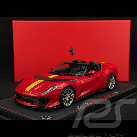 Ferrari 812 Competizione Aperta 2021 Rouge Rosso Corsa 1/18 BBR Models P18209C