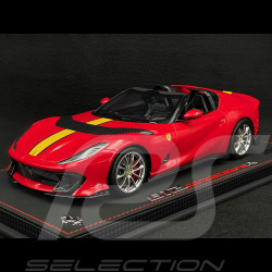 Ferrari 812 Competizione Aperta 2021 Red Rosso Corsa 1/18 BBR Models P18209C