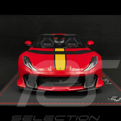 Ferrari 812 Competizione Aperta 2021 Red Rosso Corsa 1/18 BBR Models P18209C