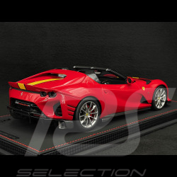 Ferrari 812 Competizione Aperta 2021 Red Rosso Corsa 1/18 BBR Models P18209C