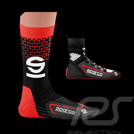 Inspiration Sparco X-Light socks Black / Red - unisex