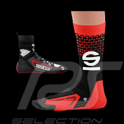 Inspiration Sparco X-Light socks Black / Red - unisex