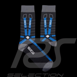 Inspiration Sparco Harness socks Black / Blue - unisex