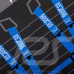 Inspiration Sparco Harness socks Black / Blue - unisex