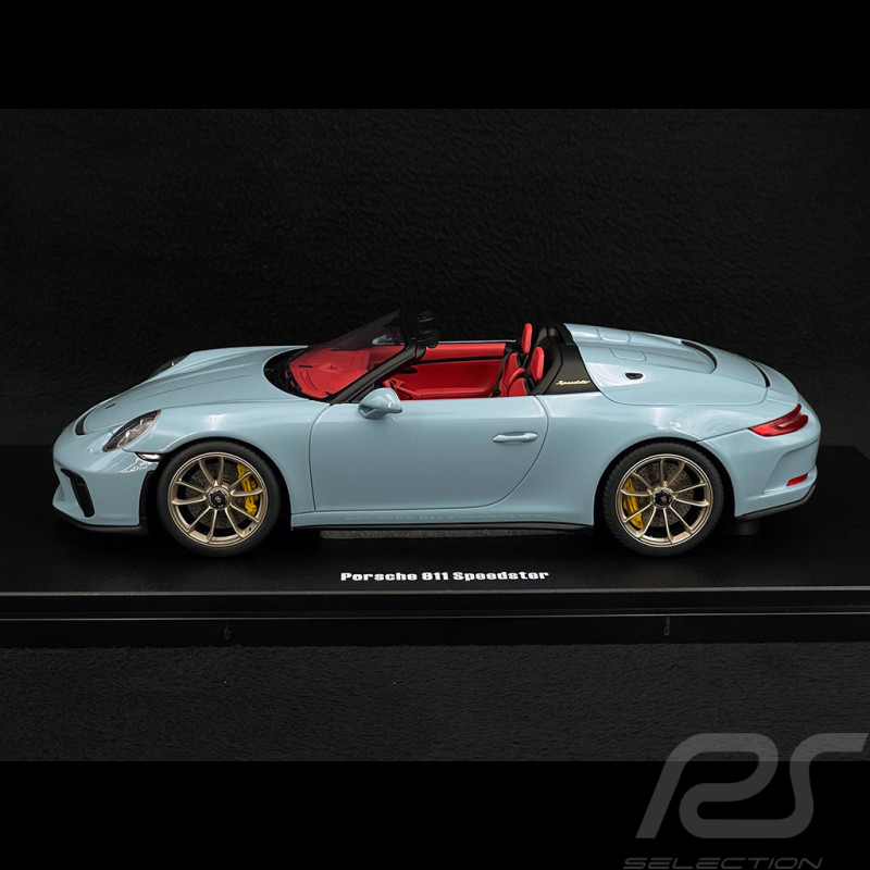 Porsche 911 Speedster Type 991 2019 Bleu Meissen 1/18 GT Spirit GT408