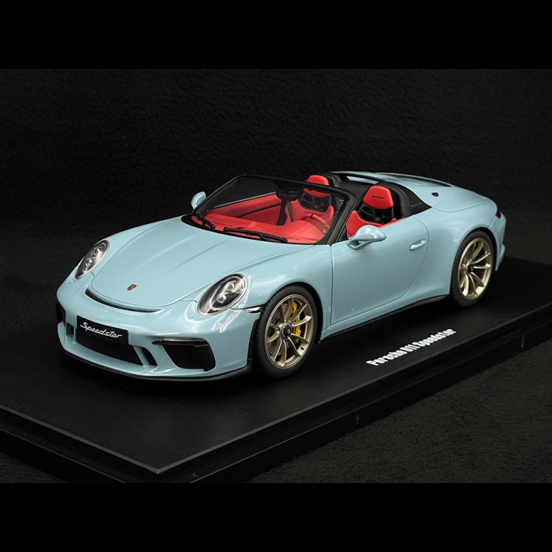 Porsche 911 Speedster Type 991 2019 Meissen Blue 1/18 GT Spirit GT408