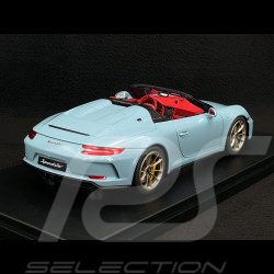 Porsche 911 Speedster Type 991 2019 Bleu Meissen 1/18 GT Spirit GT408