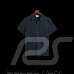 Gant Polo Shirt Shield Night Blue - Men 2210-433