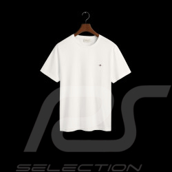 T-Shirt Gant Shield Blanc - Homme 2003184-110