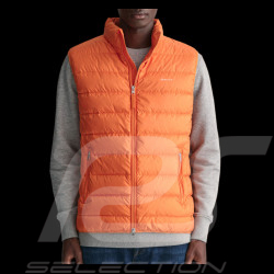 Veste Gant Sans Manches légère Matelassée en Duvet Orange 7006299-860