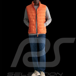 Veste Gant Sans Manches légère Matelassée en Duvet Orange 7006299-860