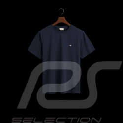 T-Shirt Gant Shield Bleu Nuit - Homme 2003184-433