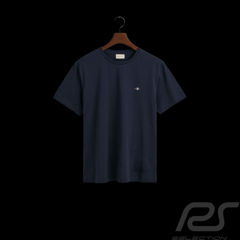 Gant T-Shirt Shield Nachtblau - Herren 2003184-433