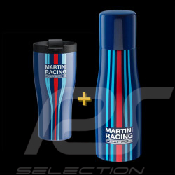 Duo Thermos Porsche + Bouteuille Thermos isotherme Porsche Martini Racing